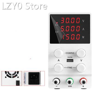 1PCS 30V 5A Laboratory Switching DC Power Supply Digita