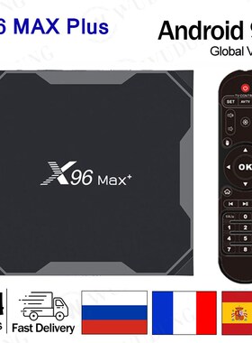 Android 9.0 X96 Max plus Smart TV Box Amlogic S905X3 4GB 32
