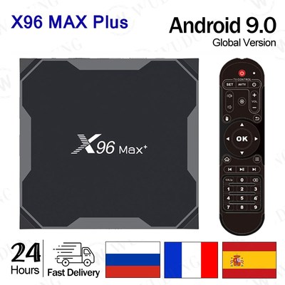 Android 9.0 X96 Max plus Smart TV Box Amlogic S905X3 4GB 32