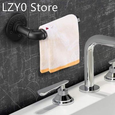 Retro Toilet Paper Holder Industrial Iron Tube Roll Paper Ho