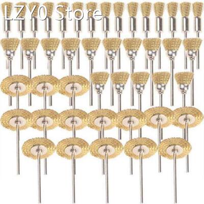 45 PC Brass Wire Wheel Brushes Wire Brushes Set for Accessor