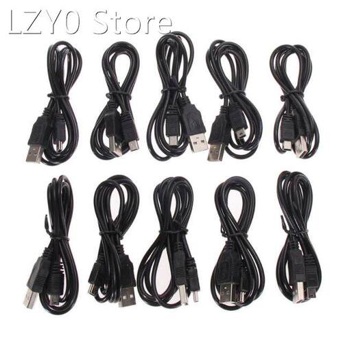10pcs USB Charger Cable For PS3 Controller Power Charging Co