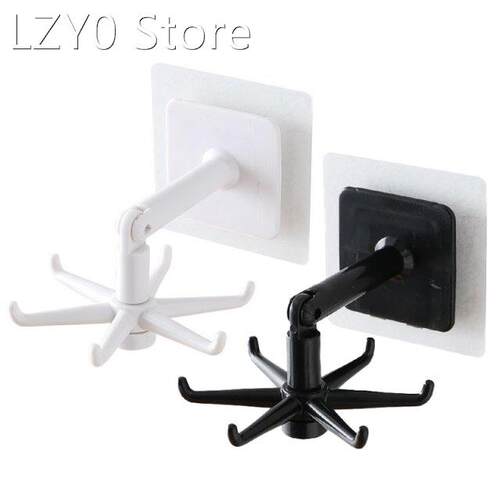 360 Degree Rotating Hanging Rack Punch-free Kitchen Hook Sel