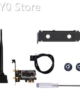2400Mbps Dual Band Desktop PCIe For In tel AX200 Card 802.11