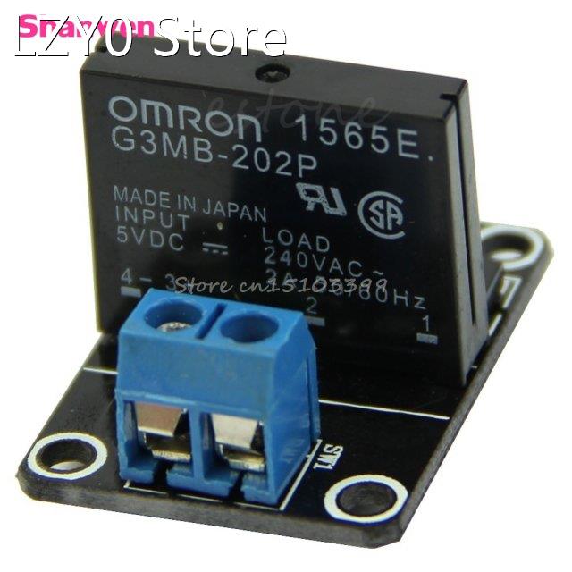 5V 1 Channel SSR High Level Solid State Relay Module 250V 2A