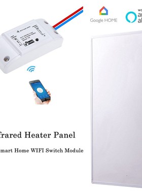 600W Smart Home Infrared Heater Panel Wifi Wireless Switch