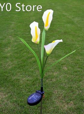 3LED Solar Calla Lantern Outdoor LED Artificial Lantern Gard