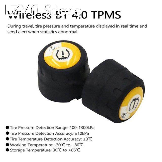 TPMS Bluetooth 4.0/5.0 External Tyre Pressure Sensor 2/4 Mot