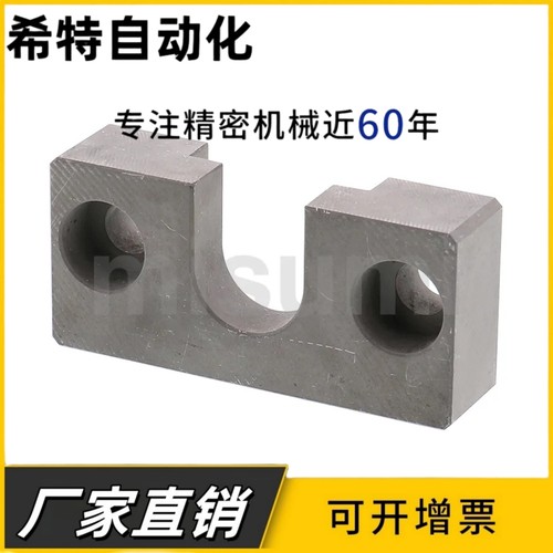 气缸防偏心浮动接头法兰固定座侧面HLRA安装台阶顶面型HLRC现货