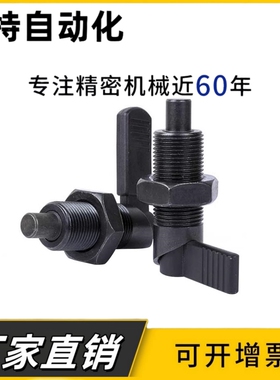 带轴向锁定（棘爪）锁销按钮快速插拨销GN114.2快卸销VCN123工厂