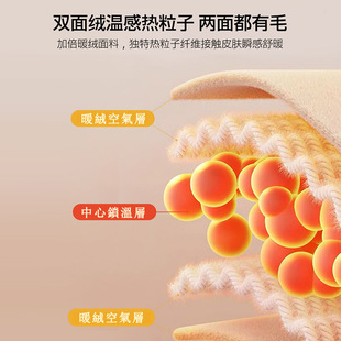 双面绒护膝盖 防寒护腿套春夏 保暖老寒腿男女士关节老人秋季