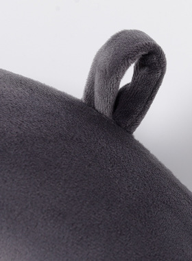 travel pillow厂家直销素色氨纶U型枕 记忆棉创意款午睡颈枕批发