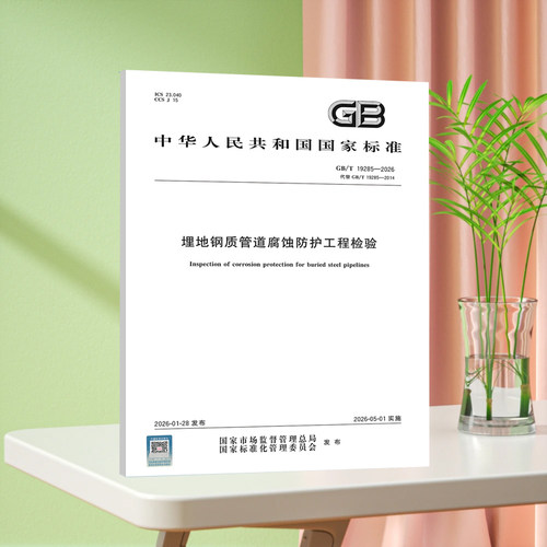 2026年新版 GB/T 19285-2026 埋地钢质管道腐蚀防护工程检验 代替GB/T 19285-2014