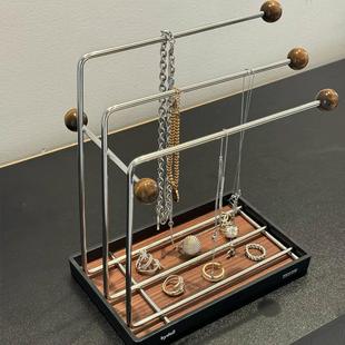 首饰收纳挂架戒指手链项链饰品收纳神器展示架钥匙置物架玄关摆件