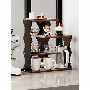 中古风杯架家用杯子置物架高级感轻奢厨房咖啡吧台多功能收纳架子