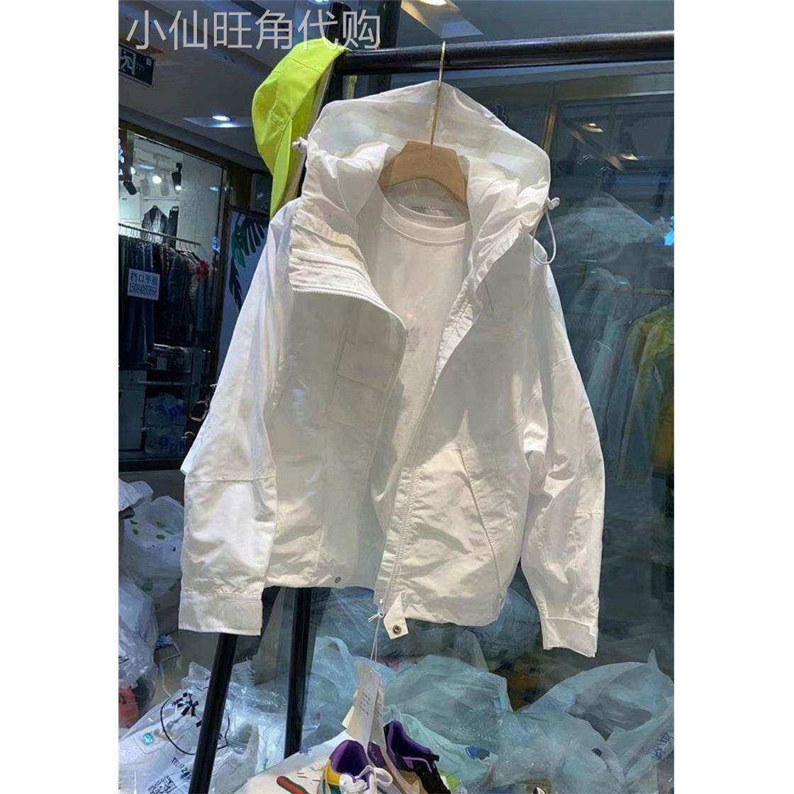 连帽工装外套女春秋2025新款夹克宽松运动冲锋衣显瘦风衣棒球服潮