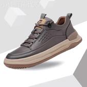 潮流休闲皮鞋 欧美设计师 男鞋 厚底百搭平底时尚 精品 高端大气