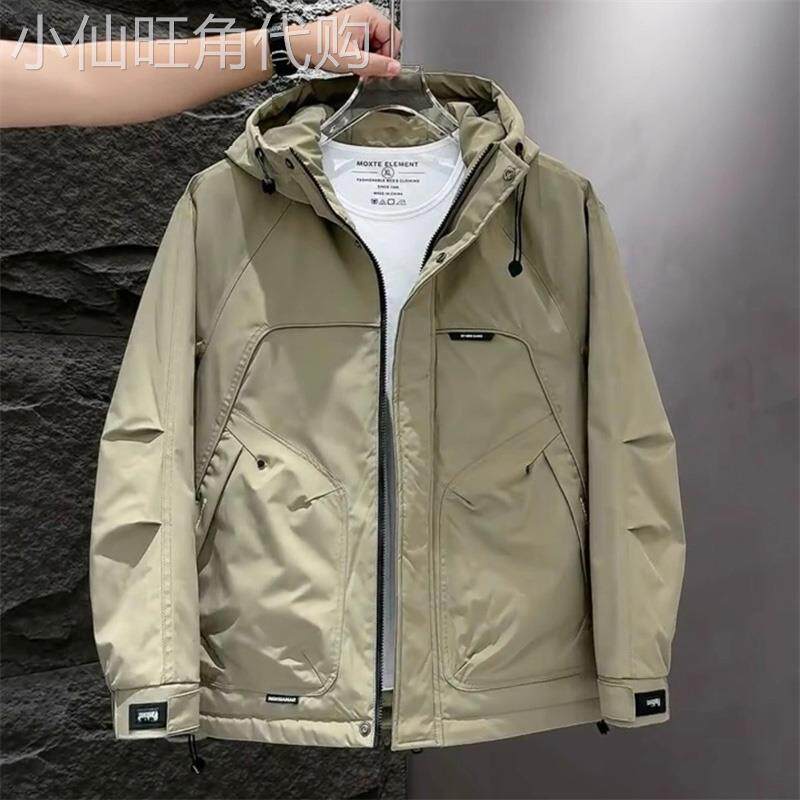 高端棉服外套男士秋冬季2025新款加厚保暖二棉工装夹克男款防寒服