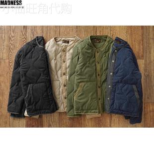 Madness Mdns Clot葫芦格棉内胆夹克外套男2025秋冬工装覆古棉衣