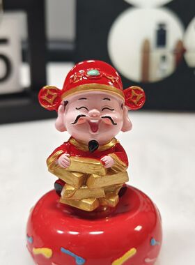 景德镇同款网红转转财神