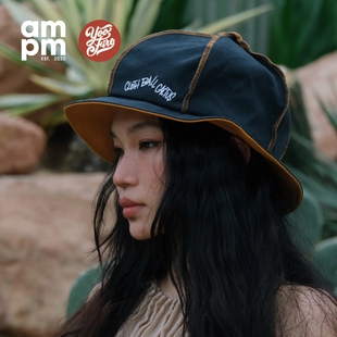 YOOFIRE户外亚热带主题植造系列布球仙人掌拼色渔夫帽画家帽