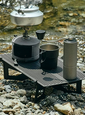 日本TOKYO CRAFTS户外露营折叠桌便携式可收纳轻量化野外小桌子