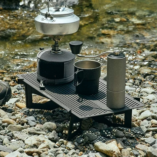 日本TOKYO CRAFTS户外露营折叠桌便携式可收纳轻量化野外小桌子