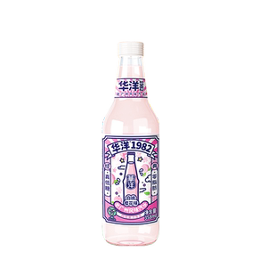 华洋1982汽水果味果汁碳酸饮料358ml玻璃瓶整箱网红怀旧饮品