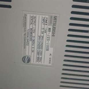 100B三菱驱动器 100B J2S 议价MR