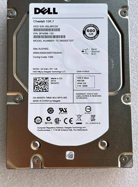 议价DELL W347K W348K 3.5寸 SAS 600G