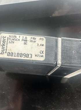 议价拆机件原装正品宝德burkert6126电磁阀，6126