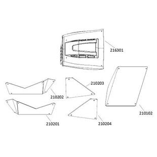 CROSSRC 大虎鲨 UT4PRO喷色车壳组件 CS-97401323