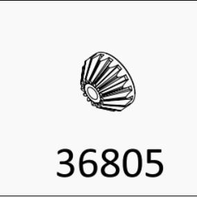 CROSSRC 拖拉机 大铁牛 TL4差速齿轮 CS-97401359