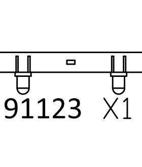 CROSSRC TC6室内灯光组件91123 91124  CS-97400783