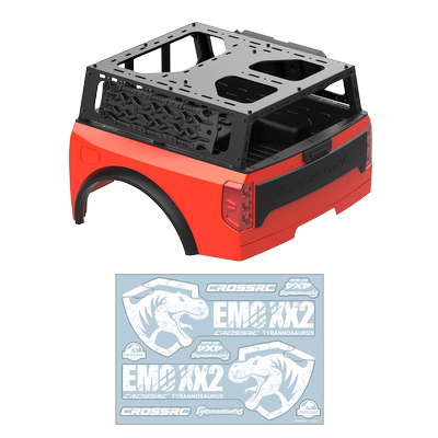 CROSSRC 暴龙 EMO XX2全套橙色后壳 CS-97401654