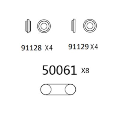 CROSSRC EMOX通用避震O圈维护包  CS-97401330