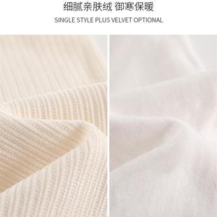 灰色雪尼尔阔腿裤女秋冬2025新款垂感窄版直筒冬天加绒灯芯绒裤子