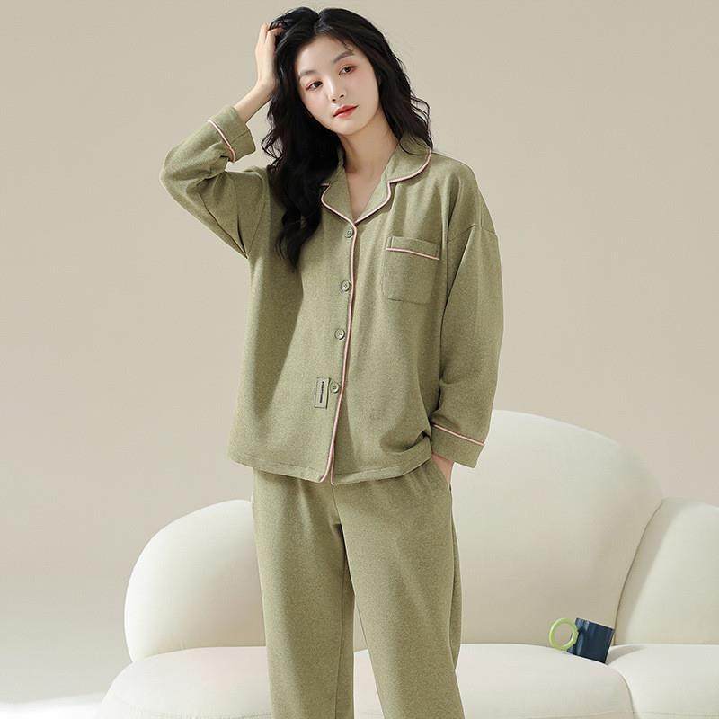 磨毛双面德绒睡衣女士秋冬款2025新款牛奶绒薄绒开衫保暖厚家居服