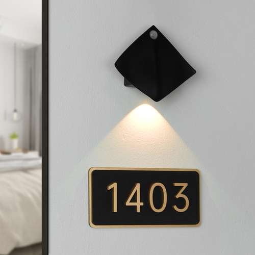 感应发光亚克力魔鬼鱼灯门牌