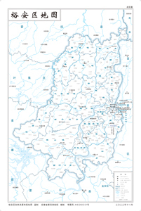裕安区5地图定制行政区划水系交通地形卫星流域小区村界打印旅游