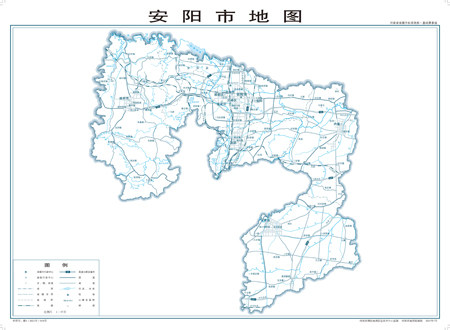 安阳市地图水系河流湖泊交通行政区划旅游铁路地形卫星地势山峰村