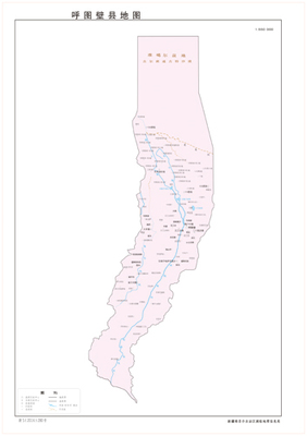 呼图壁县2地图水系河流湖泊交通行政区划旅游铁路地形卫星地势山
