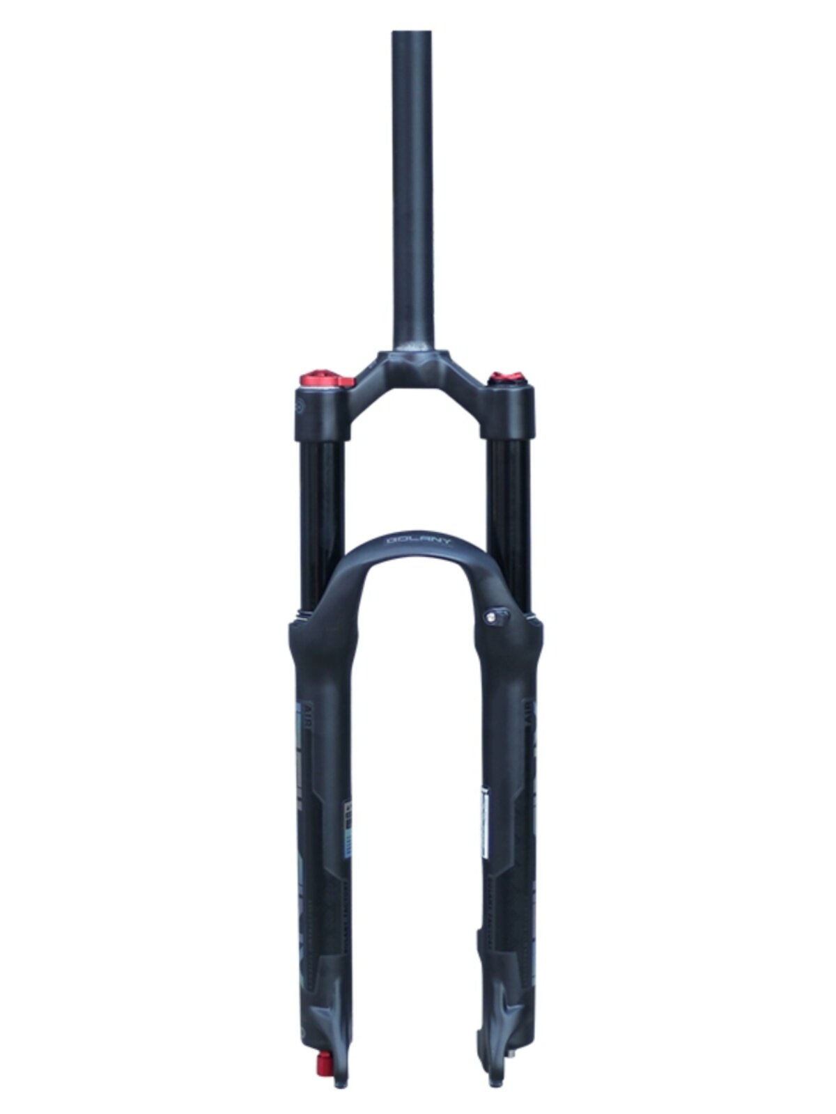 bolany山地车避震前叉直/锥管肩/线控快拆自行车阻尼调节气叉减震