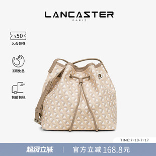 Ikon系列经典 Lancaster兰卡斯特 老花休闲通勤大容量单肩水桶包