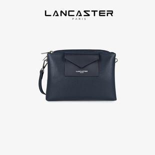 大容量洗漱包 Lancaster兰卡斯特 Maya系列 PVC拼牛皮 细带手拿