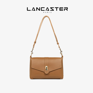 Lancaster兰卡斯特 单肩斜挎女包 TopDouble系列新款 双面牛皮轻装