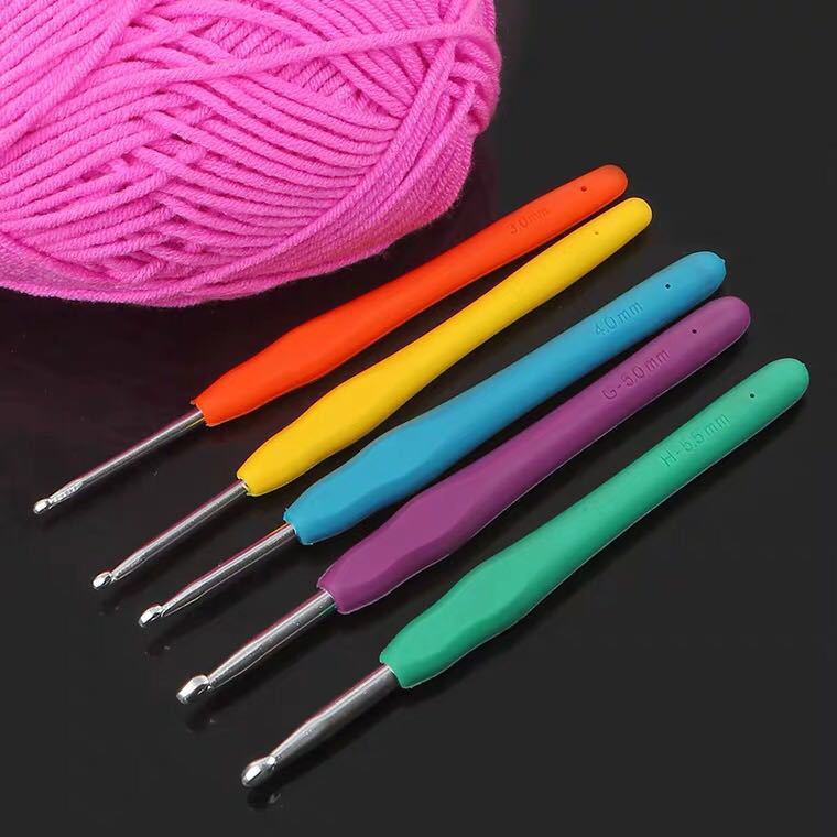 钩针编织工具勾毛线帽子毛衣DIY