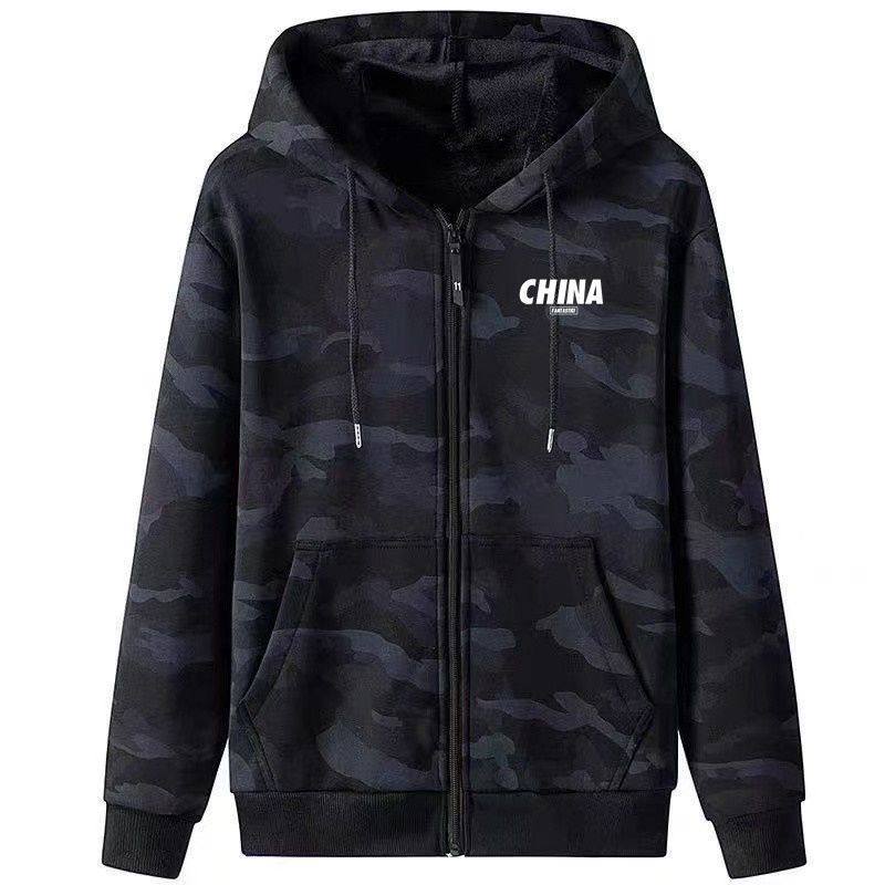 弹力弹性男女工作服宽松运动劳保迷彩服休闲耐磨大码带帽套装薄款