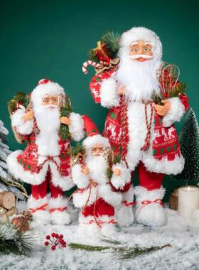 60cm Santa Claus Doll Christmas Tree Ornament Navidad Gift