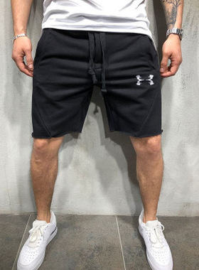 Men Gym Athletia Pants Male Running Shorts 健身房运动短裤男